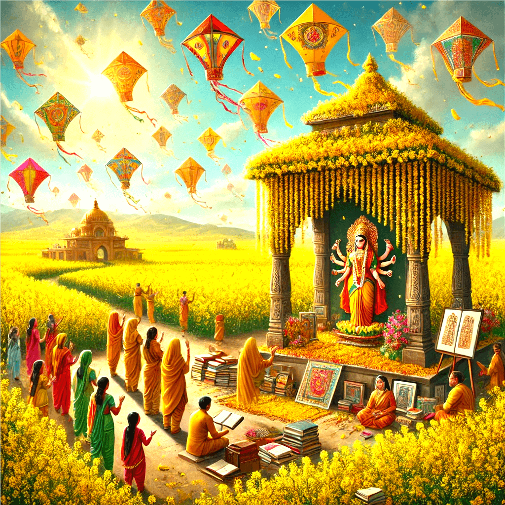 Basant Panchami 2025 celebrates the arrival of spring, the goddess Saraswati, and the fusion of education, creativity, and devotion, inspiring hope, renewal, and cultural unity.